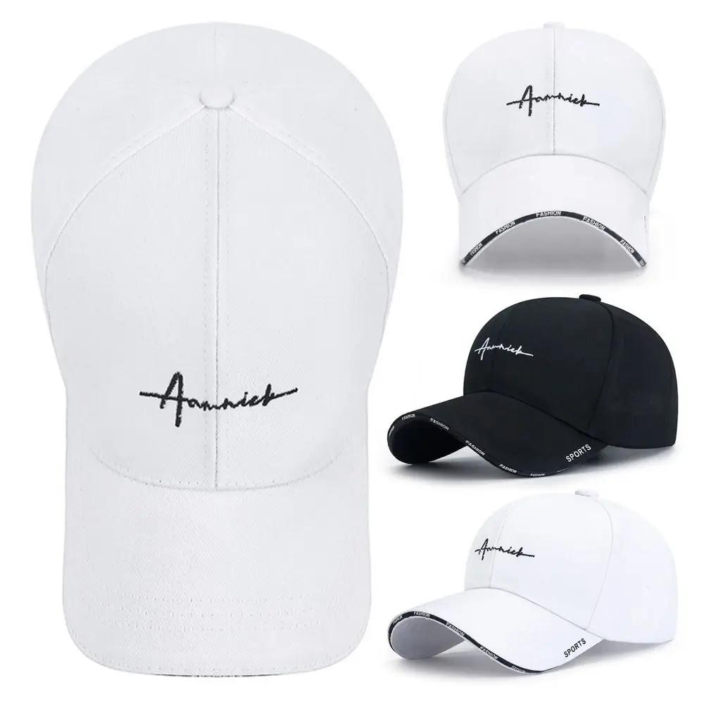 Hat Women's Korean Version Letter Embroidery Cap   Sun Hat Baseball Cap Internet Celebrity Sports Breathable Men and Women  Hat