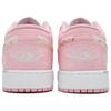 Jordan Air Jordan 1 Low top Vintage Basketball Shoes Women's Pink White 553560-614(Team82-)