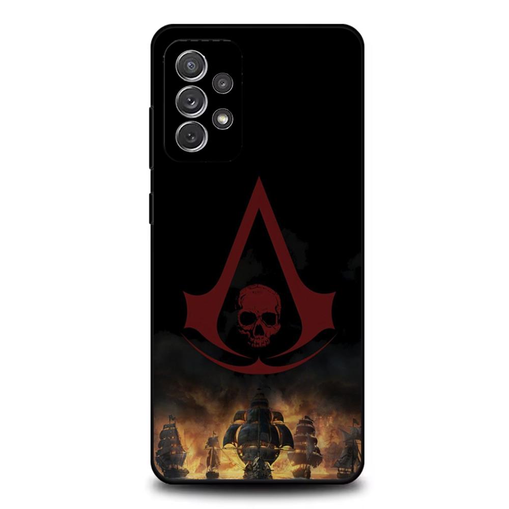 A-Assassins C-Creeds Game Phone Case For Samsung S25,S24,S21,S22,S23,S30,Ultra,S20,Plus,Fe,Lite,Note,10,9,5G Black Cover