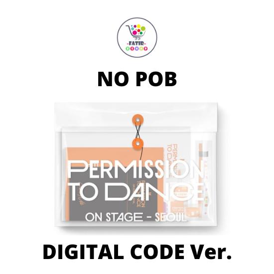 Select POB DIGITAL CODE Ver BTS PERMISSION TO DANCE on STAGE SEOUL
