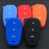 Silicone Car Key Cover Case Shell for Zotye T500 T600 Coupe 3 Button Key