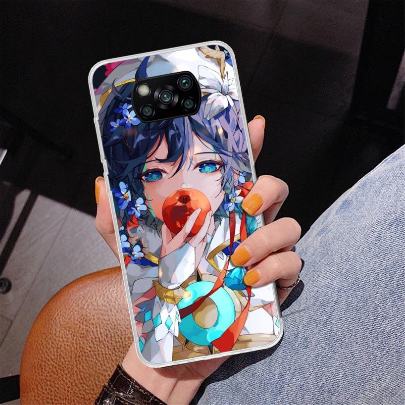 Genshin Impact Raiden Shogun Baal Phone Case For Xiaomi Poco X7 X6 X5 Pro F7 Ultra Redmi 15C 15 13C 13 12C 12 10 10A 10C 9 9A 9C