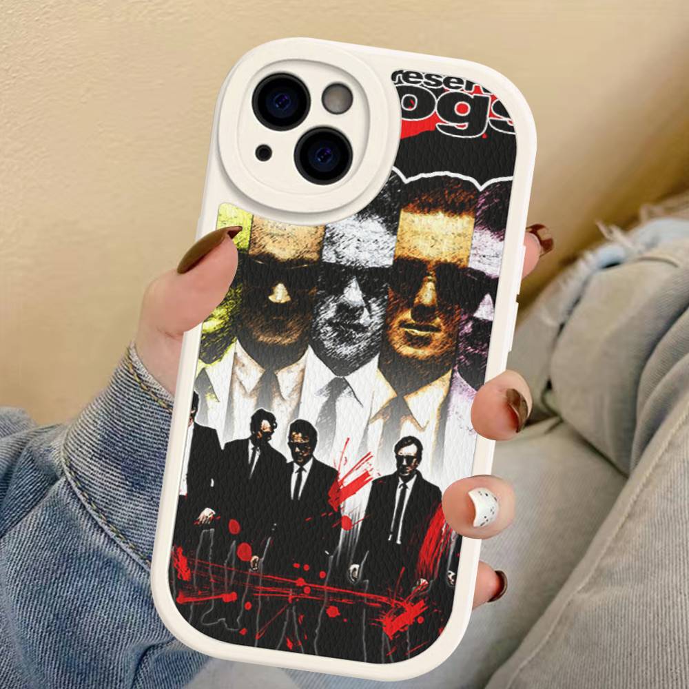 

Crime Movie Reservoir-Dog Leather Phone Case For IPhone 16 16e 15 14 13 12 11 Pro Max Plus Mini Cover iphone 11