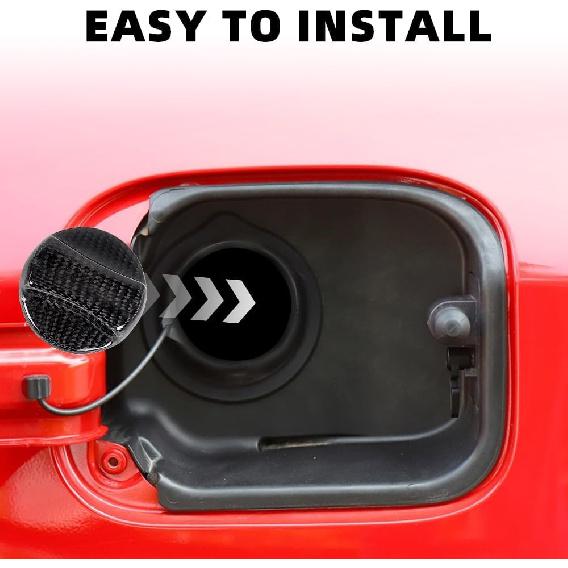 Real Carbon Fiber Oil Filler Cap Cover for BMW F87 F82 M2 M4 M5, Universal | Fuel Tank Gas Cap Replacement for 11128655331,