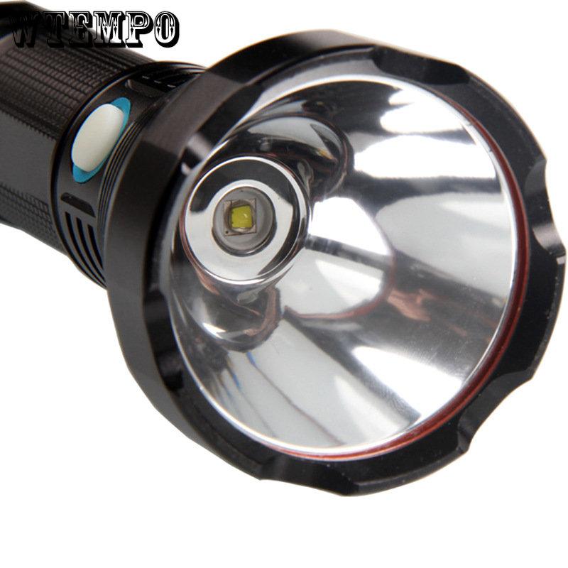 T40 Strong Light Flashlight Aluminum Alloy Long-range Waterproof Rechargeable Flashlight Super Bright Outdoor Searchlight