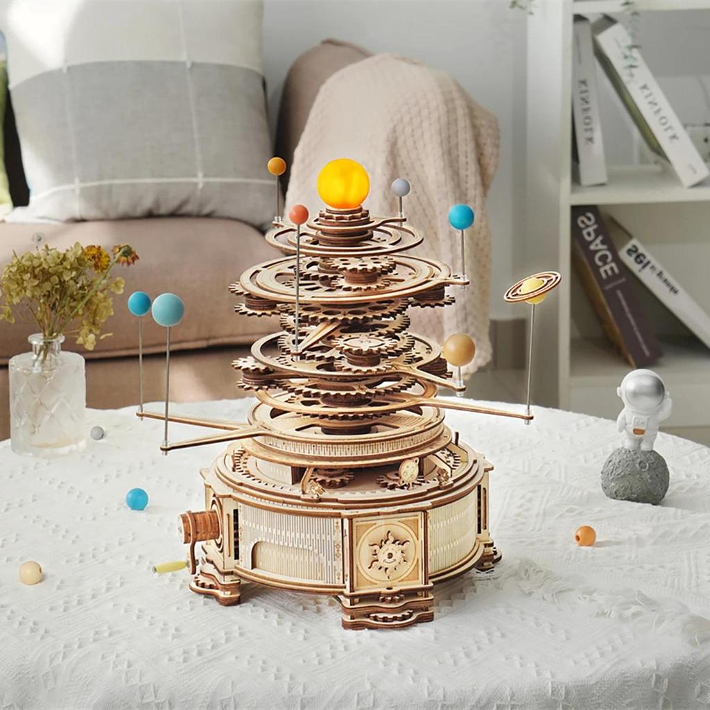ROBOTIME ROKR Mechanical Orrery ST001 3D Wooden Puzzle