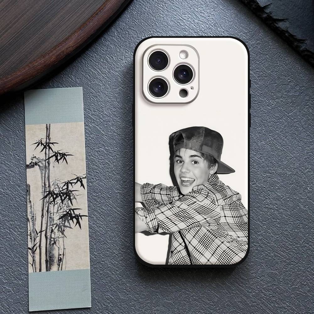 Funda de Teléfono de J-Justin B-Bieber Para IPhone 17,16,15,14,13,12,11 Plus,Pro,Max,XR,XS,X,7,8 Plus,Mini Silicona Negra Suave