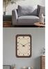 French Vintage-Style Creative Wall Clock for Living Room Decoration