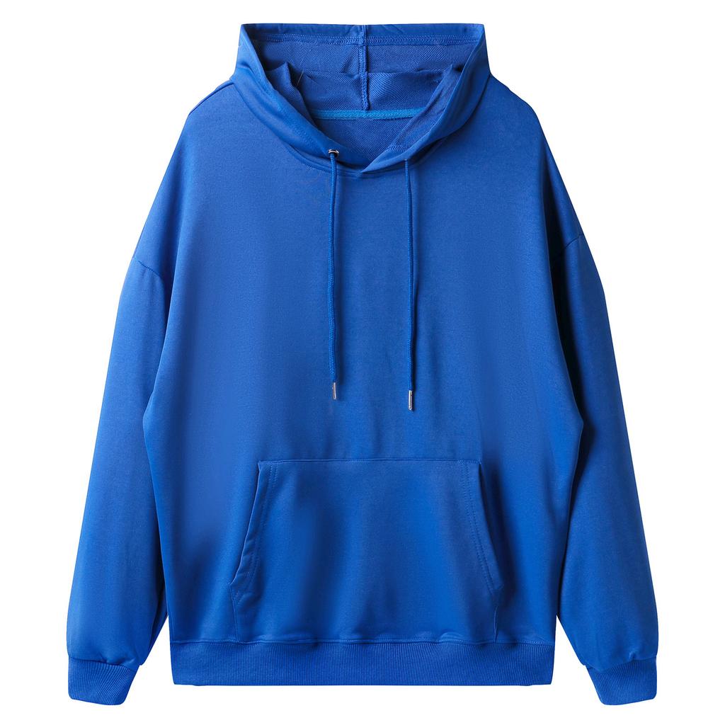Damenmode Langarm Einfarbig Pullover Lässiger Lockerer Hoodie