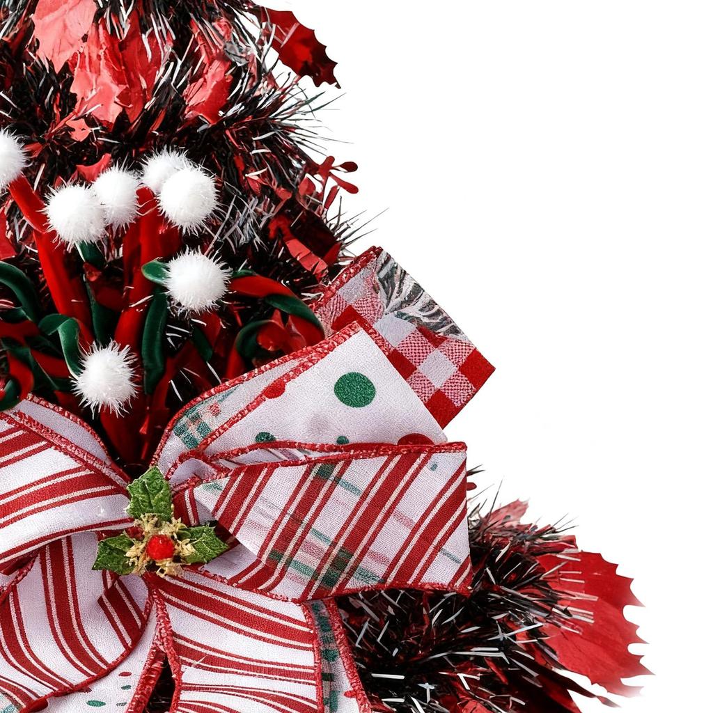 Christmas Bow Hat Fun Multi-Functional Decorations With Bow Christmas Style Hat For Home Bedroom Bedside Desk Hallway Dormitory