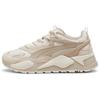 Rs-X Pu Fabric Synthetic Leather Mesh Retro Versatile Shock Absorbing Durable Low-Top Lifestyle Casual Shoes Unisex Sneaker Off-White 390776-34