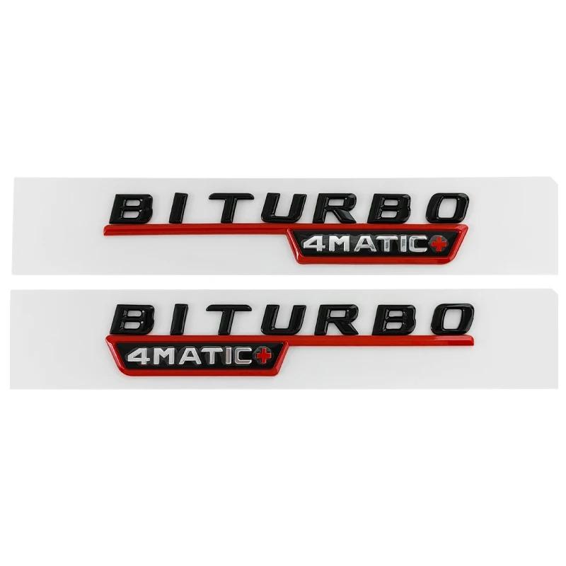 2 шт. 3D значок на крыло автомобиля для Mercedes BENZ C43 E43 GLC43 GLE43 W213 W204 W205 BITURBO AMG 4MATIC Эмблема Логотип Наклейка Аксессуары LG0