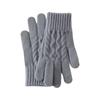 Windproof Touch Screen Gloves Thickened Wool Gloves Fashion Winter Knitted Gloves  for Men Women
