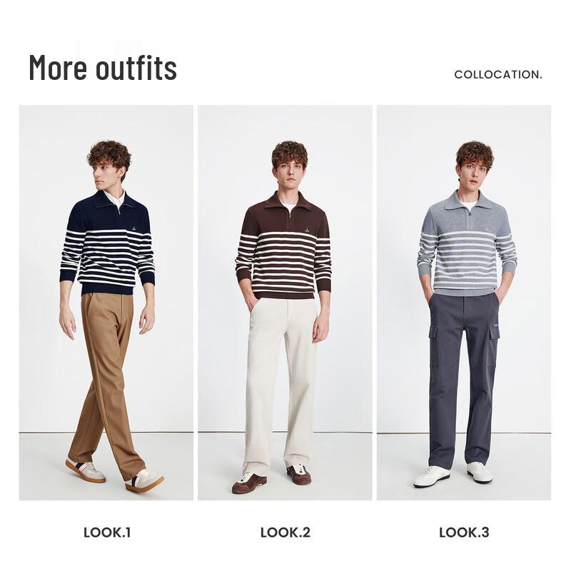 Navigare Men's Oceanic Striped Wool Sweater