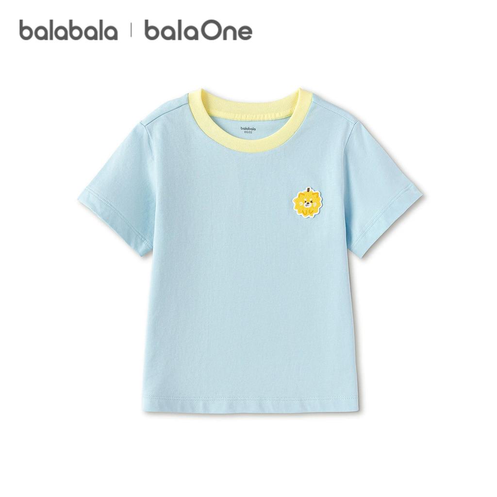 BalaOne: Balabala Children's Short sleeved T-shirt for Boys and Girls, 2026 New Summer Cotton Collection