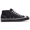 Converse Jack Purcell Round Toe Lace-Up Mid-Top Canvas Sneakers Unisex Sneakers Black White 168993C
