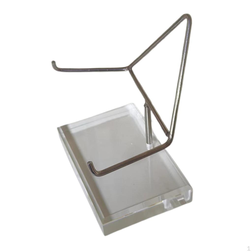 Arm Display Support In Easel Acrylic Pedestal Rocking Mineral Rock for Coral