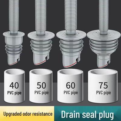 Silicone Anti-Odor Kitchen & Washer Drain Seal Cap 5075