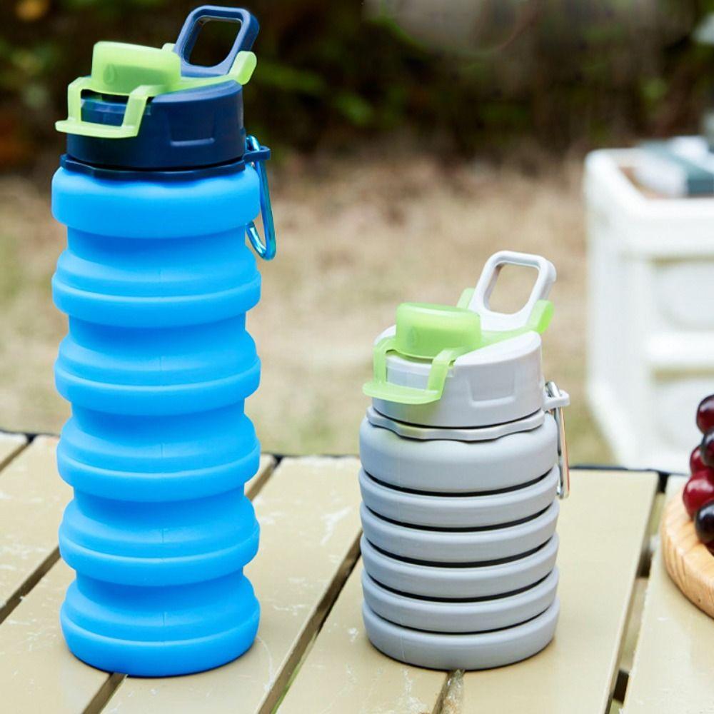 Large-capacity Collapsible Sport Bottle Retractable Foldable Drinking Cup  Cycling
