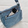 Cartoon Embroidered Denim Bag Women's Shoulder Crossbody Bag