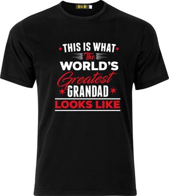 This Is What the Worlds Greatest Grandad Looks Like Full Colour D.T.F  T Shirt