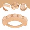 Natural Wood Massage Roller Tool 10 Bead Muscle Roller Massager Muscle Release Roller  Body Massage