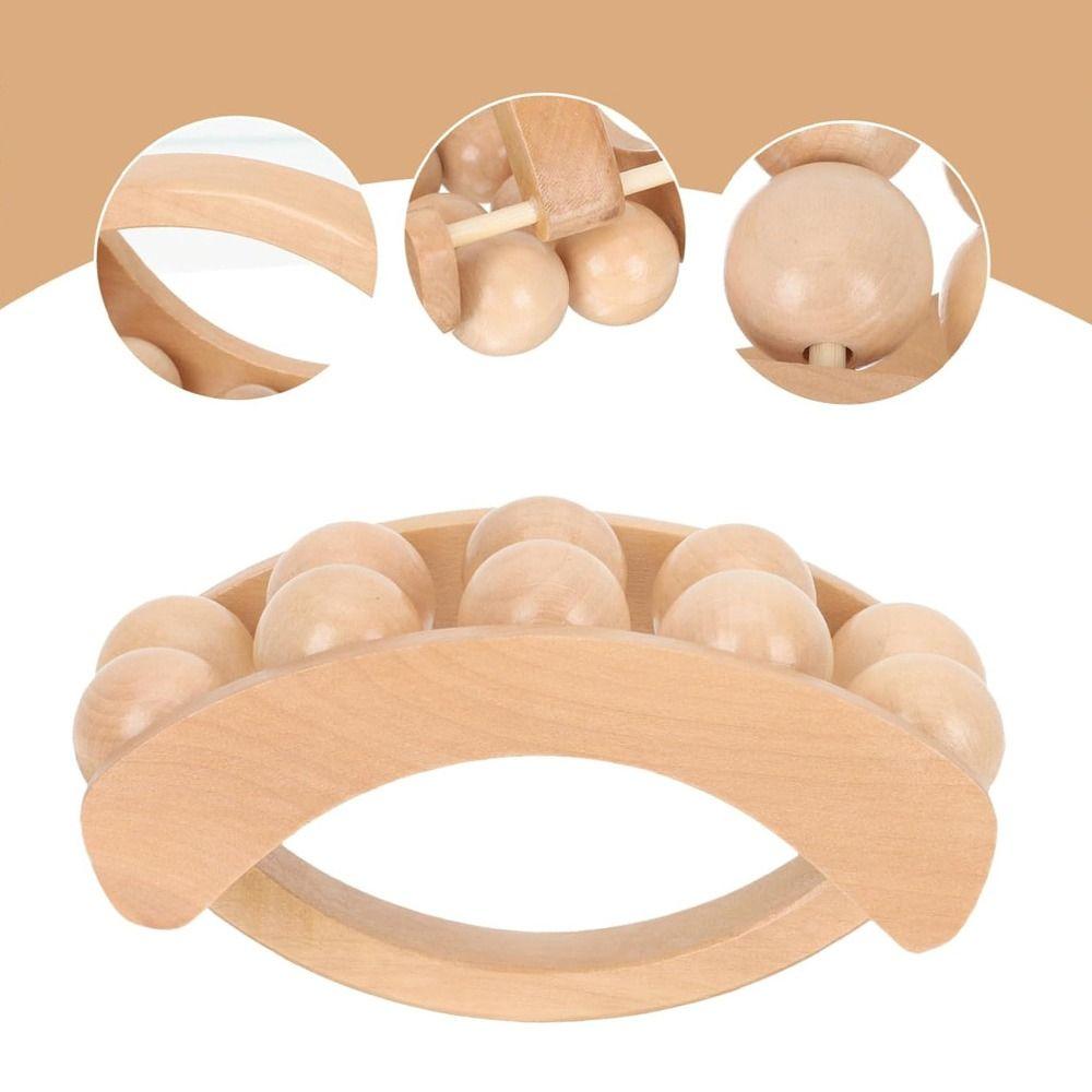 10 Bead Lymphatic Drainage Roller Natural Lymphatic Drainage Massager Body Massage