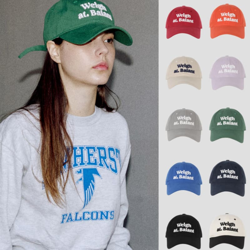 

BALANT Classic Logo Ball Cap (10 colors) grey