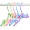 10 stuks Reishanger Draagbare Reis Opvouwbare Plastic Kleding Hangers Voor Reizen Buiten Kamperen
