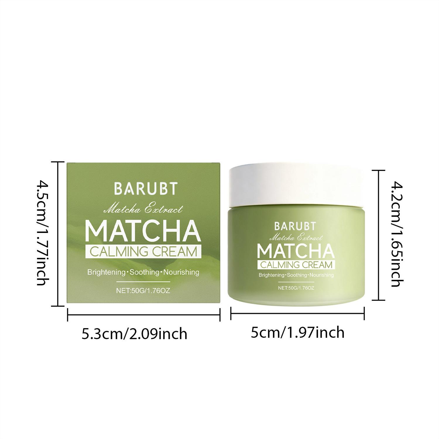 

TK explosive matcha plant extract cream moisturizes dry muscles, silky texture, light and easy to absorb, three packs of daily care