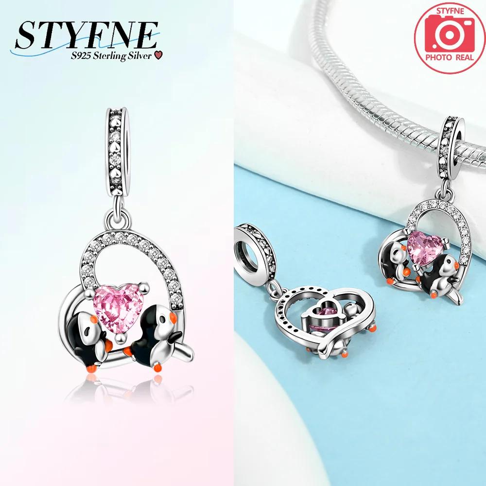 Charm Plata Originales Owl Penguin Turtle Bead Charms for Charm Bead Charms copper Bracelets Bead Charms Jewellery Making Womens Gift