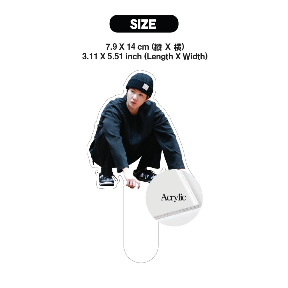 BTS Acrylic Topper Acrylic Stand (SUGA 02)
