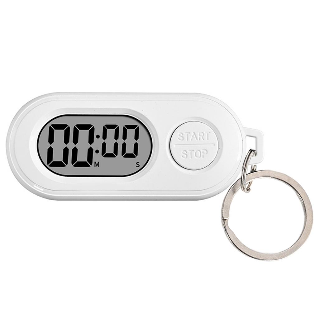 Small Keychain Timer Shock Resistant Material Outdoor Travel Adventure Long Lasts Construction