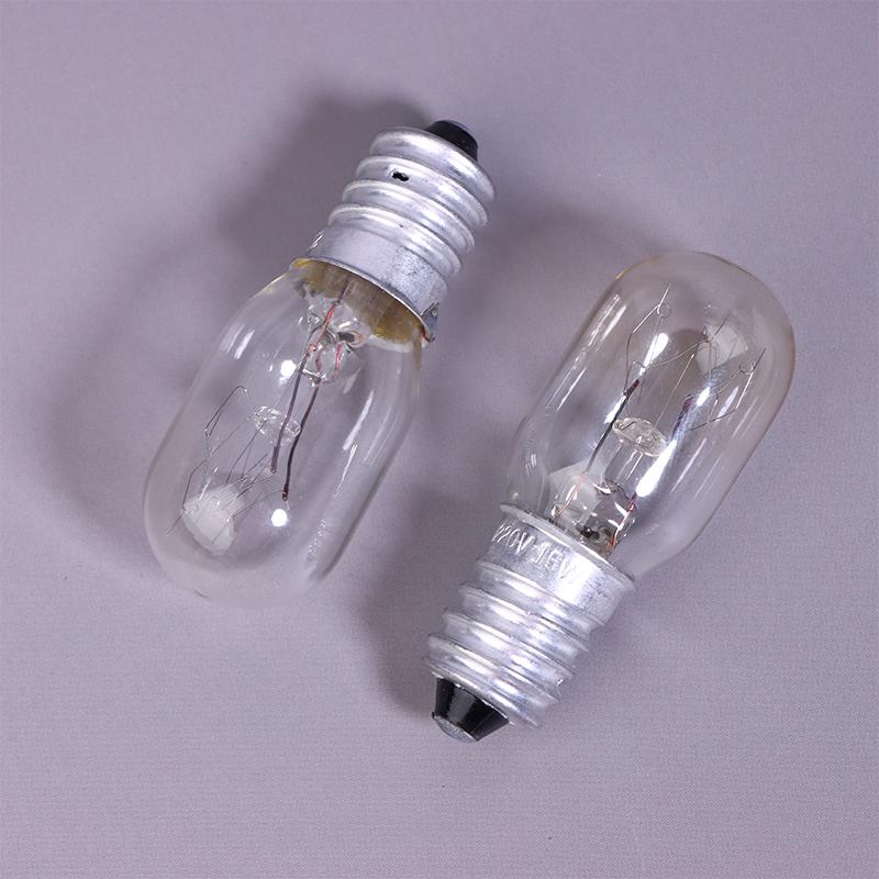 2 Pcs E14 15W High Temperature Resistant Refrigerator Bulb Microwave Oven Replacement Light Toaster/Steam Bulb Light