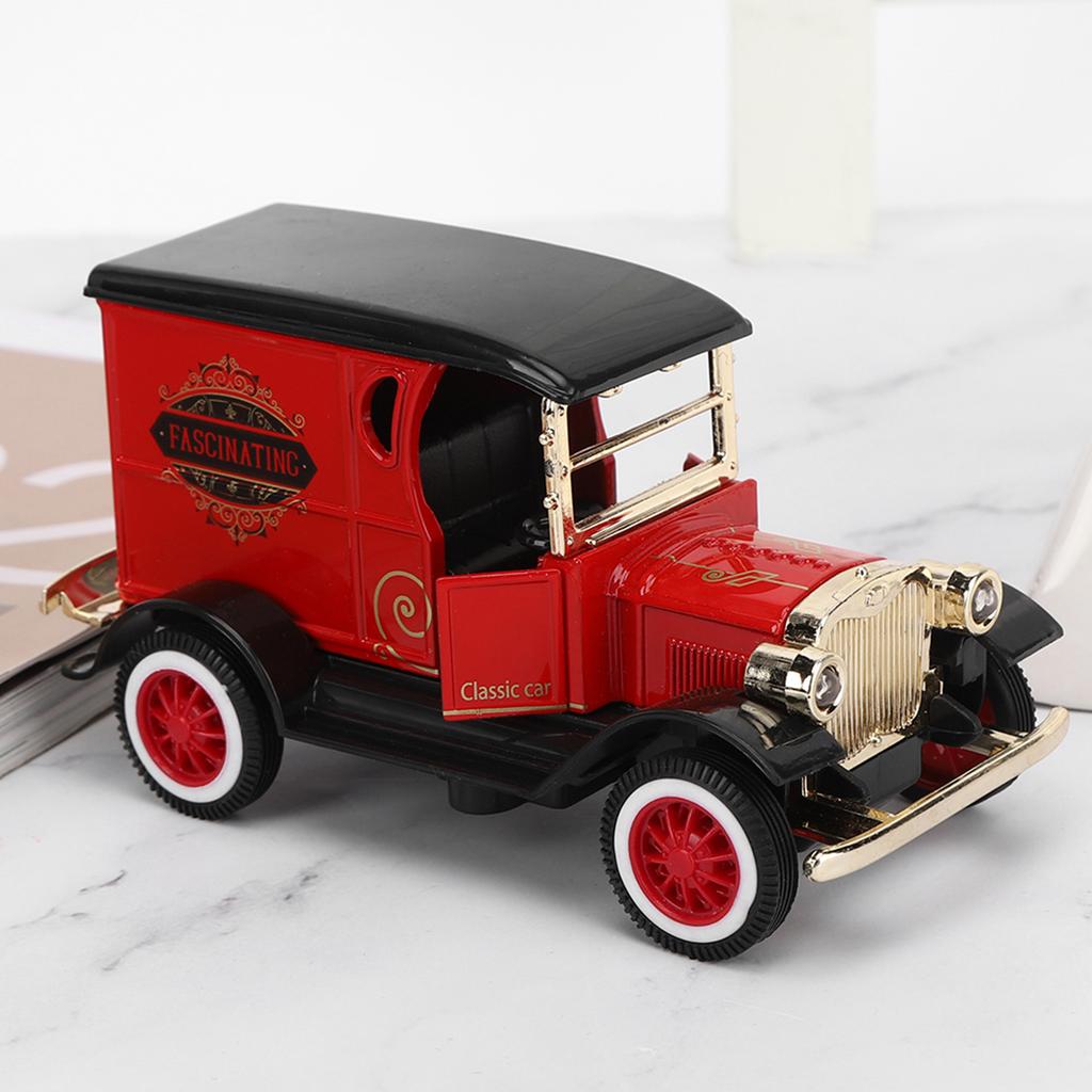 1: 32 Scale Child Kid Pull Back Car Toy High Simulation Vehicle Model with Light SoundRed