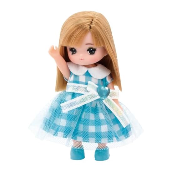TAKARA TOMY Licca-chan Doll LD-21 Twin Sister Mischievous Miki-chan Dress-up Pretend Play Toy Ages 3