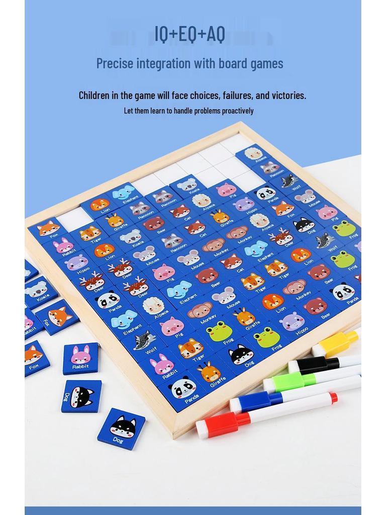 Kids' Logical Thinking Puzzle Game – Educational Parent-Child Match & Concentration Toy