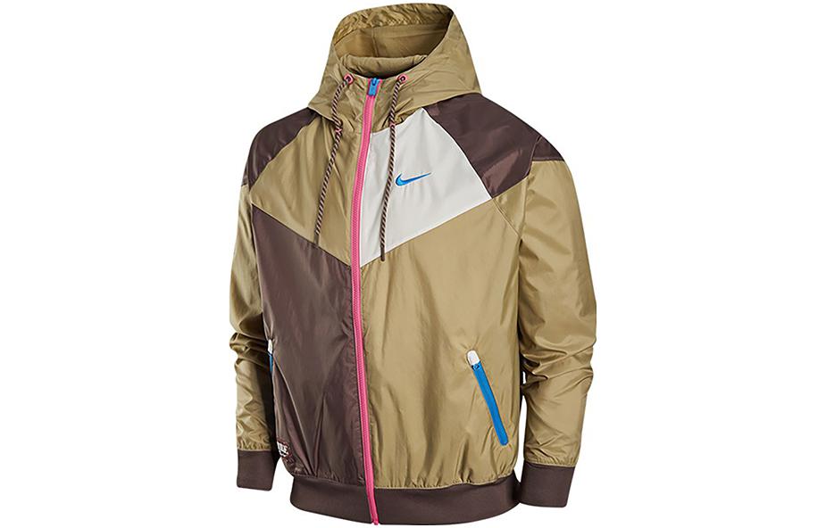 

Nike Jackets Men s Gray Brown Hooded Moderate Other FJ7680-004 M
