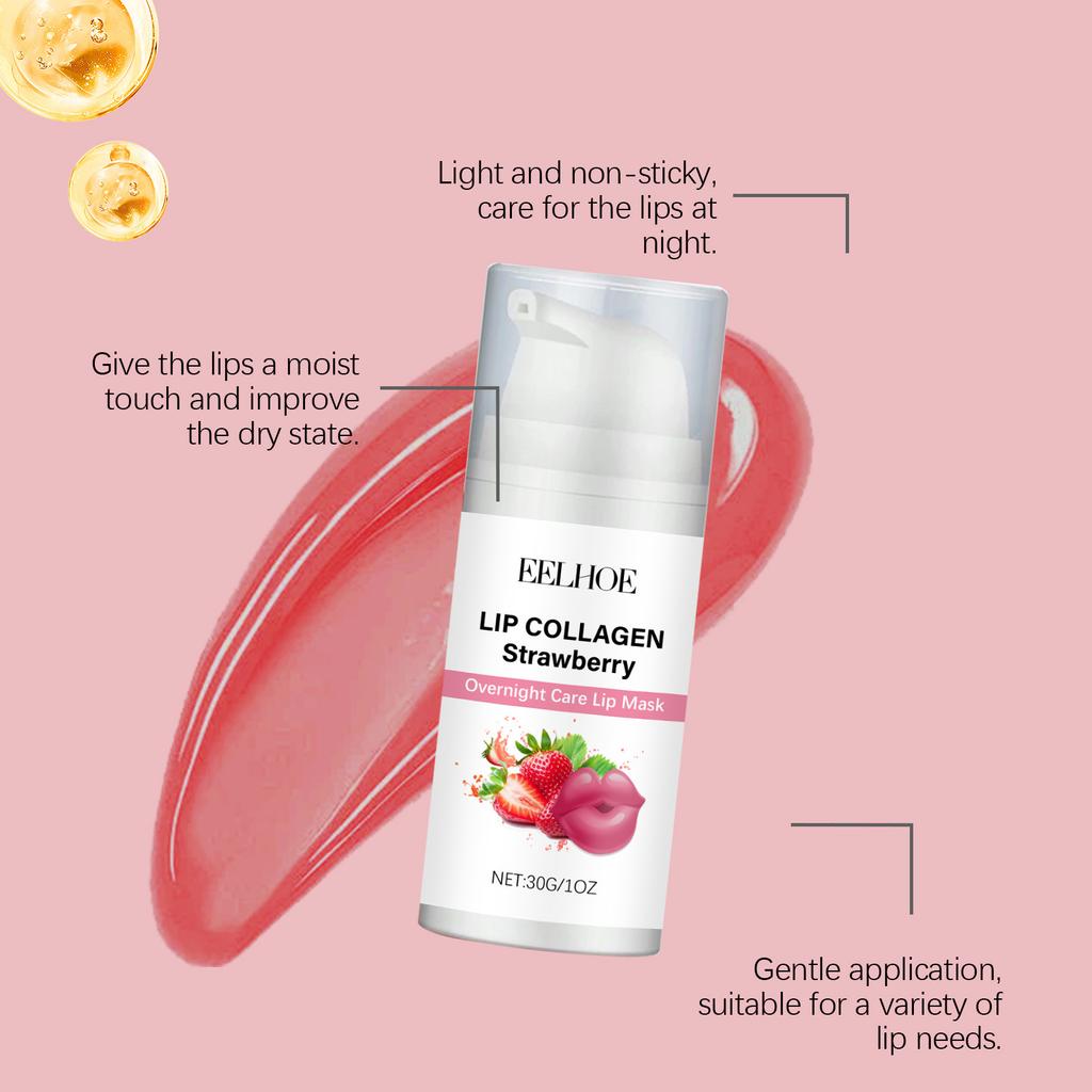 Peach Milk Honey Lip Oil Relieves Dry Moisturizing Lip Gloss Fades Lip Lines Water Light Lips Big Brush Head Softening Lip Care