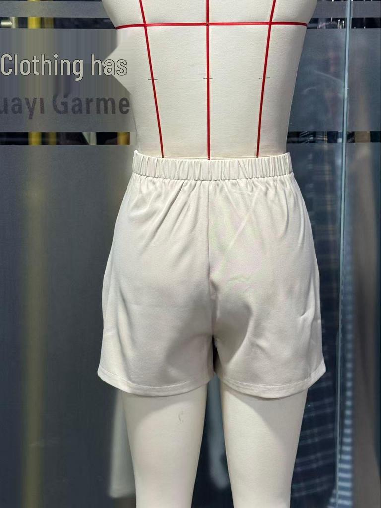 Women's High-Waisted Sporty A-line Casual Summer Shorts