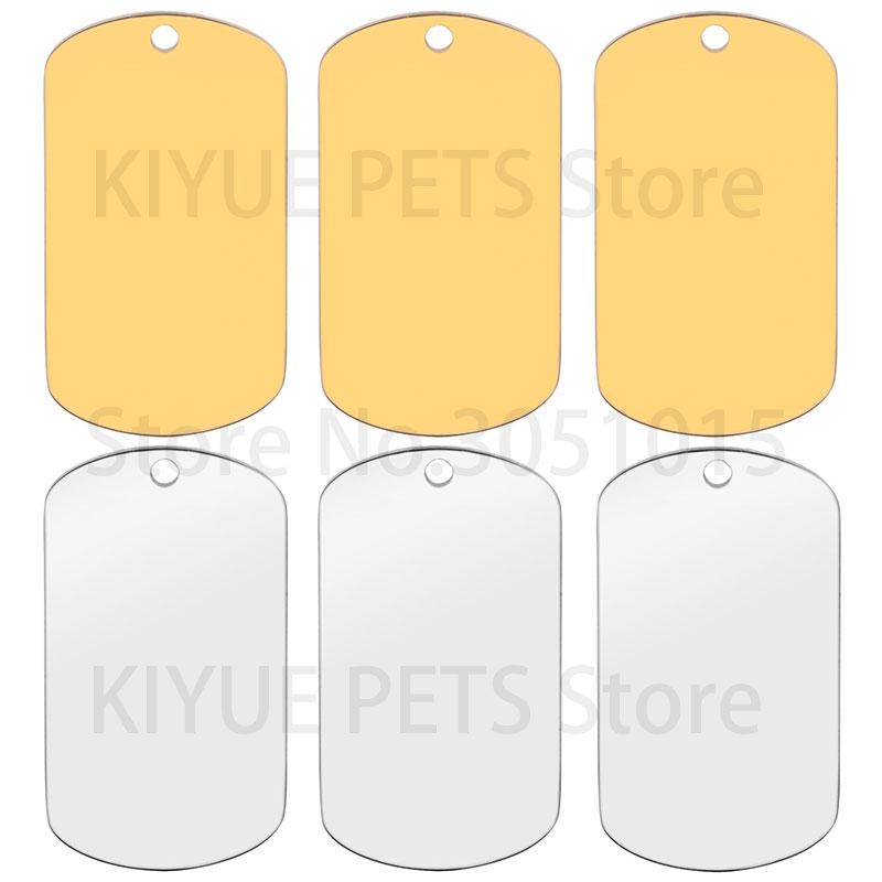 Wholesale 20PCS Pet Supplies Personalized Dog ID Tag Stainless Steel Custom Engraved Cat Pendant Accessories 7