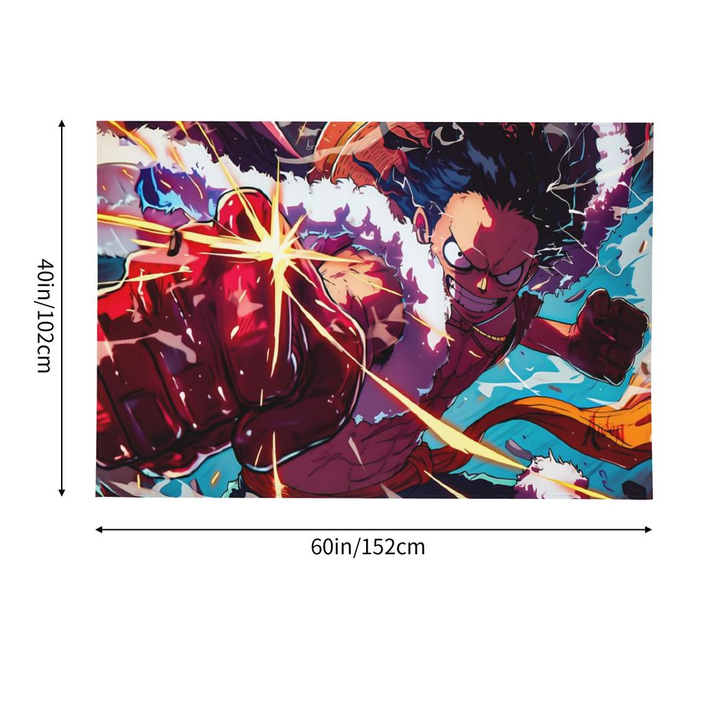 Cutecore Anime One Pieces Tapestry Bedroom Decoration Wall Hanging Blanket Tapestry Cool Stuff For Room