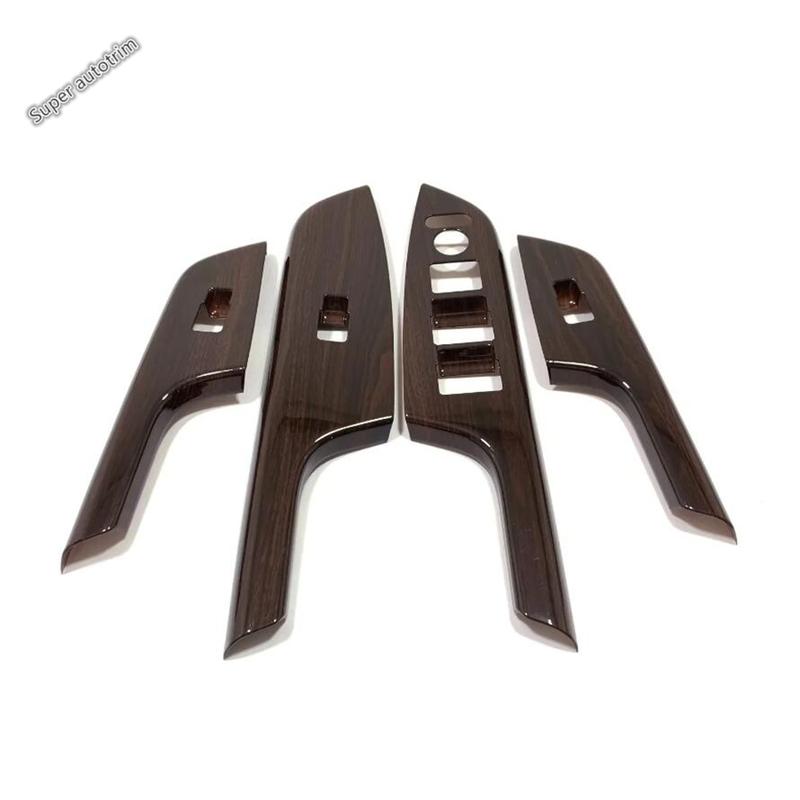 For Honda CRV CR-V 2012 - 2016 Car Door Armrest Window Glass Lift Switch Button Panel Cover Trim ABS Matte Accessories Interior