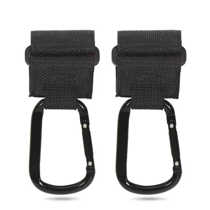 Metal Baby Stroller Hook Durable Kid Pushchair Hook Multi-functional Infant Carriage Hook Universal Outdoor Stroller Accessories