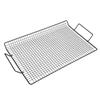 Portable Handle Iron Non-Stick BBQ Rack Barbecue Mesh Grill Net for Outdoor BBQ Party Camping