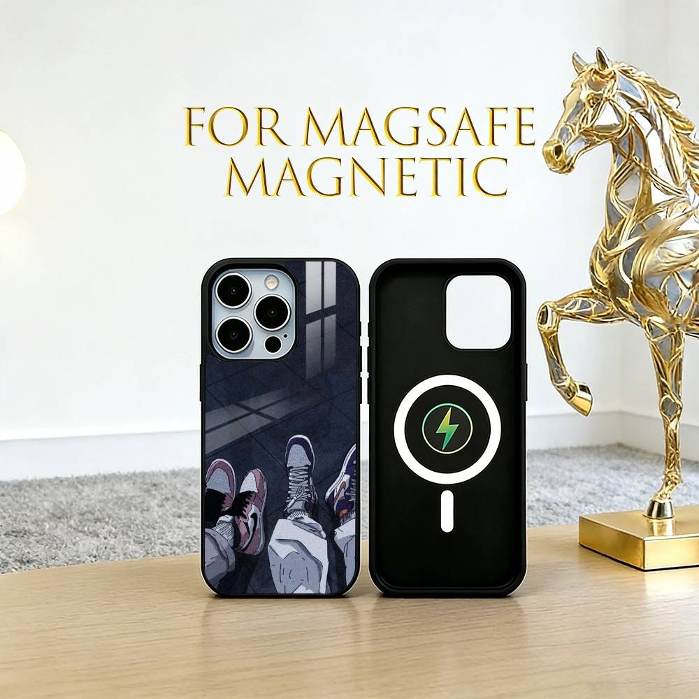 Manhwa  Phone Case For iPhone17,16,15,14,13,12,11 Plus,Pro Magnetic with Magsafe Wireless Charging