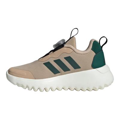 Activeflex Boa 3.0 Wygodne Wszechstronne Trwałe Niskie Codzienne Buty Trampki Dziecięce Brązowe IE3962