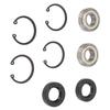 2 Sets Rear Axle Shaft Bearing Seal Kit 611931 70181‑G01 Replacement for EZGO Marathon Medalist Club Car