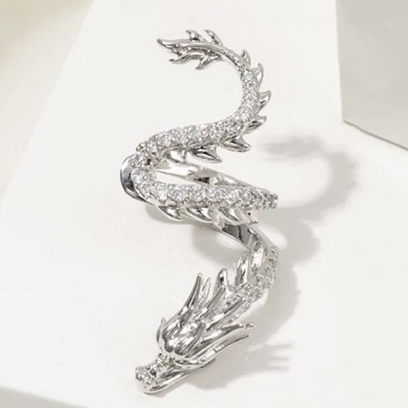 Kein Piercing Drachen Ohr Clip Für Frauen Männer Schmuck Party Access Geschenk