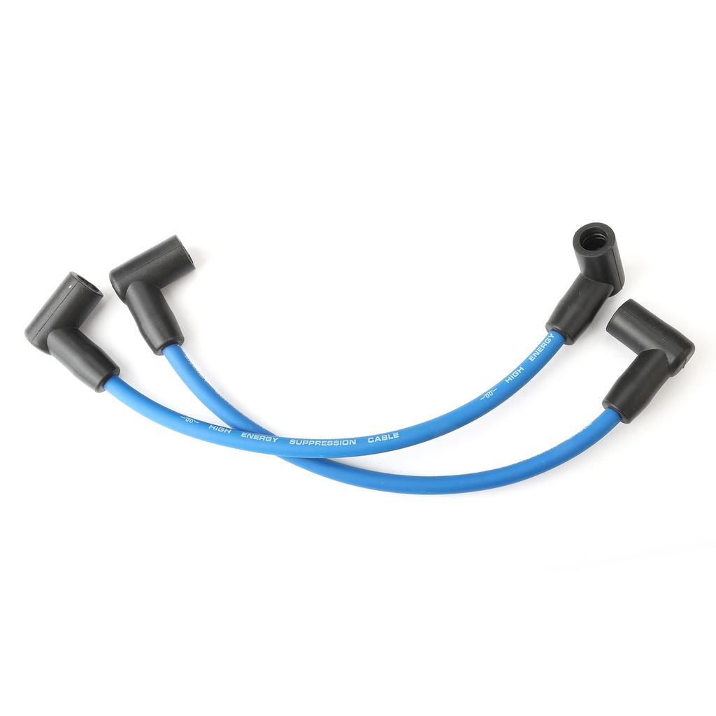 2/4/6x Marine Spark Plug Wire Universal Plastic Car Accessories Blue